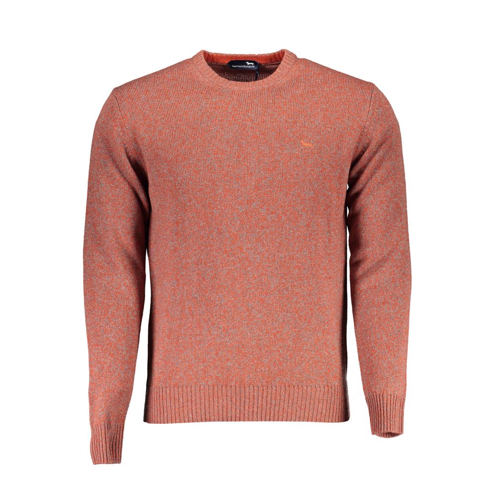 Harmont & Blaine Red Wool Men Sweater Harmont & Blaine