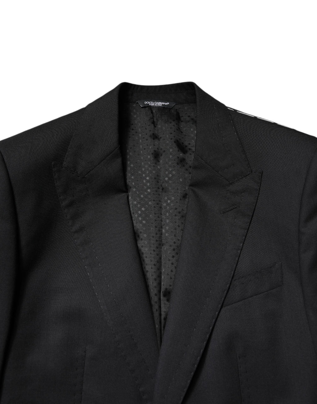 Dolce & Gabbana Black Single Breasted Formal Blazer with Vest - Eljoys Fashion 