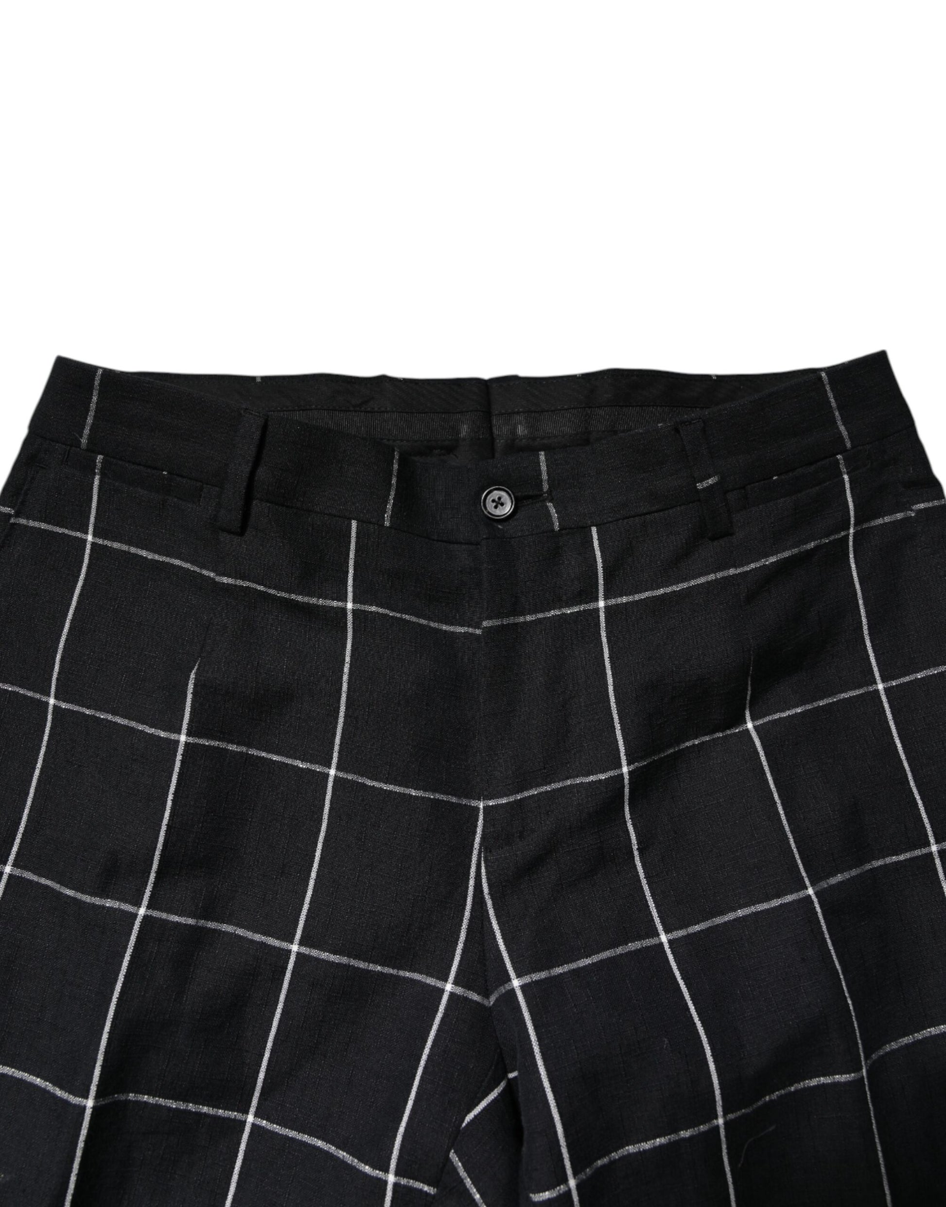 Dolce & Gabbana Black TAORMINA Double Breasted 2 Piece Suit Dolce & Gabbana