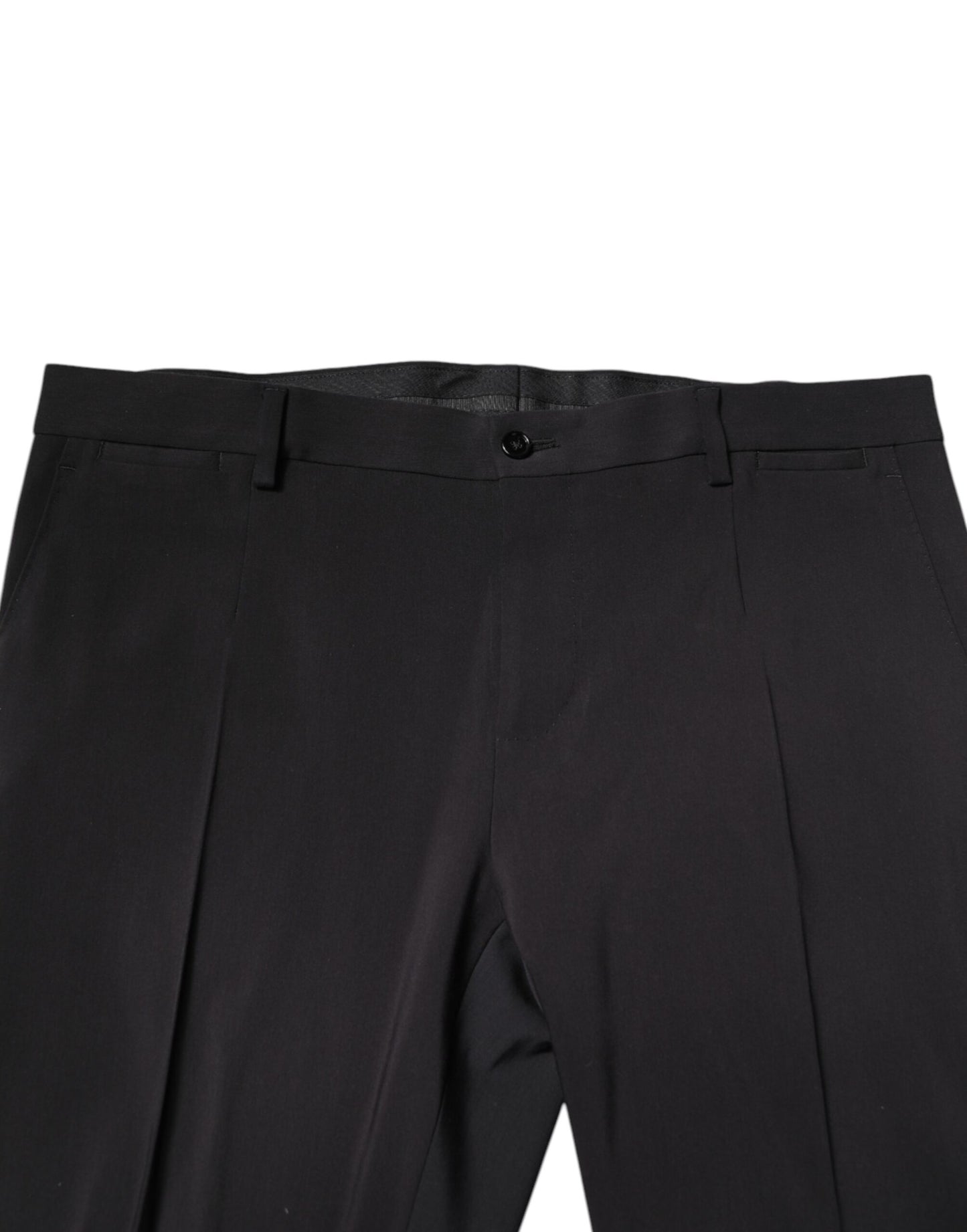 Dolce & Gabbana Black Wool Single Breasted 2 Piece Suit Dolce & Gabbana