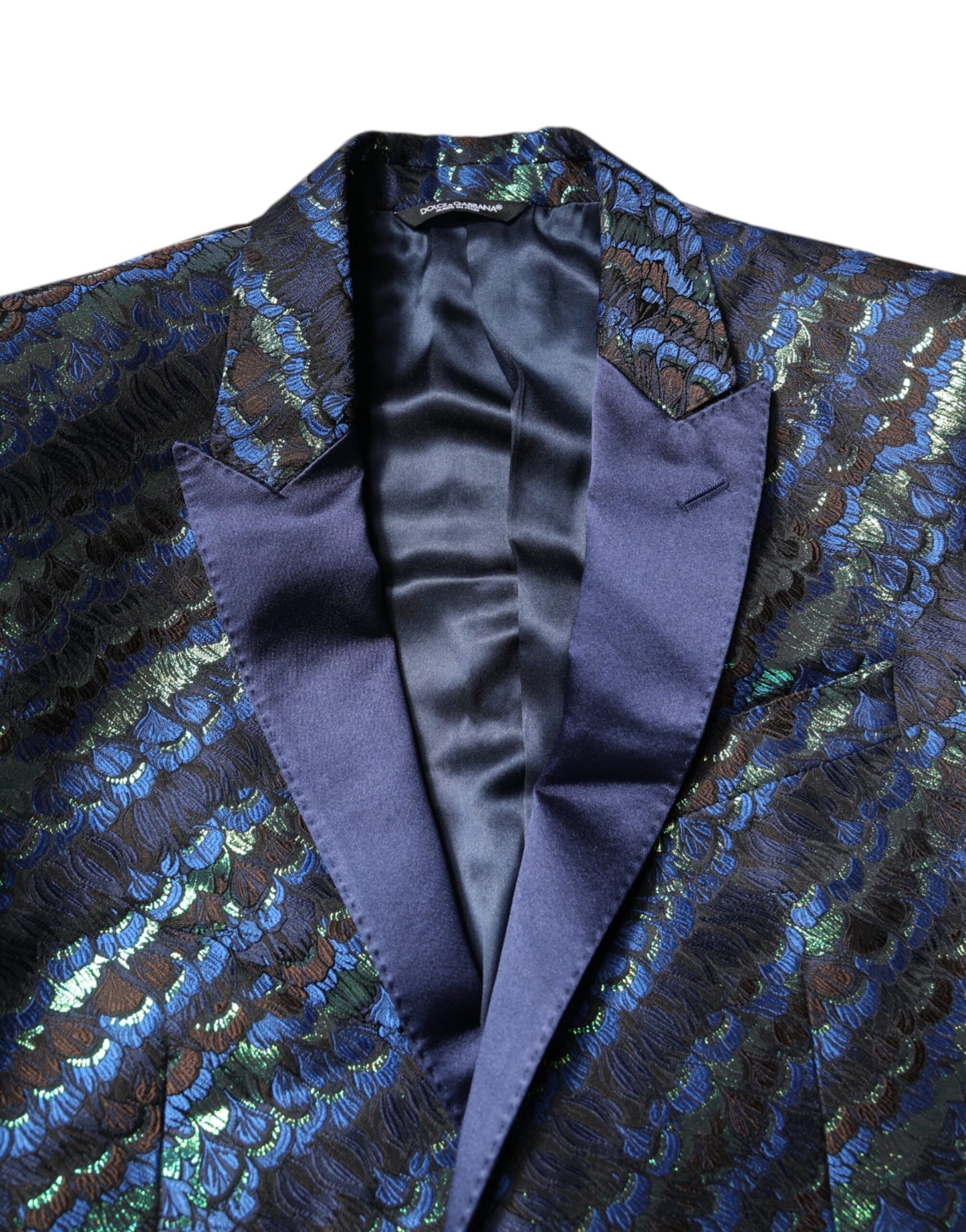 Dolce & Gabbana Multicolor Polyester Jacquard 2 Piece Suit Dolce & Gabbana