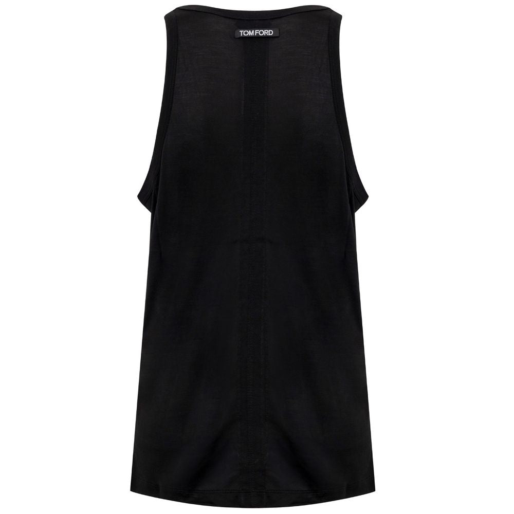 Tom Ford Black Silk Tank Top Tom Ford