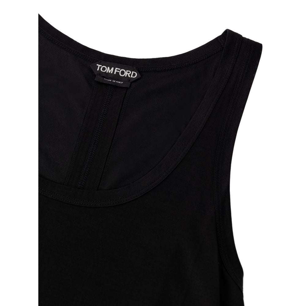 Tom Ford Black Silk Tank Top Tom Ford