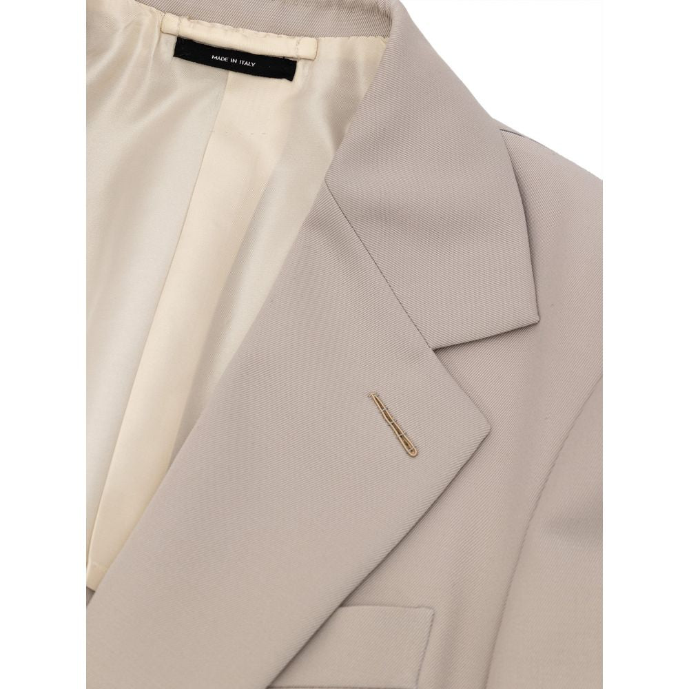 Tom Ford Beige Wool Suit & Blazer Tom Ford
