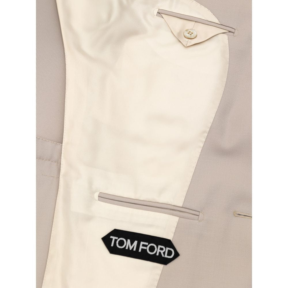Tom Ford Beige Wool Suit & Blazer Tom Ford