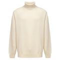 Cruciani White Cashmere Turtleneck