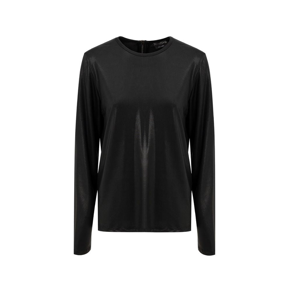 Tom Ford Black Viscose Long Sleeve Tom Ford