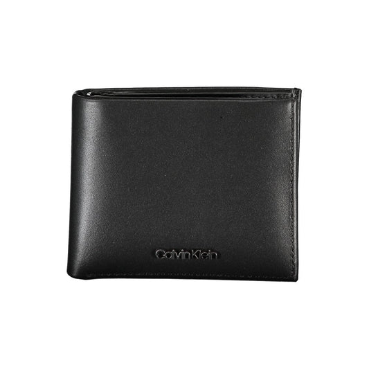 Calvin Klein Sleek Leather Bi-Fold Wallet with RFID Block Calvin Klein