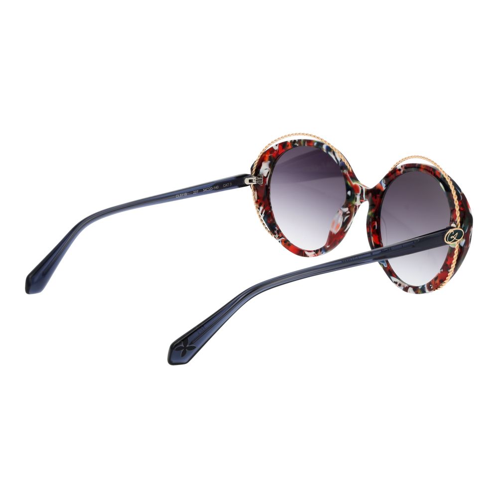 Christian Lacroix Multicolor Acetate Sunglasses