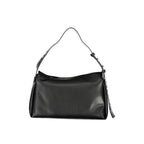 Calvin Klein Nero polyester women's bag with sleek design and minimalist style, featuring a spacious interior and modern look.