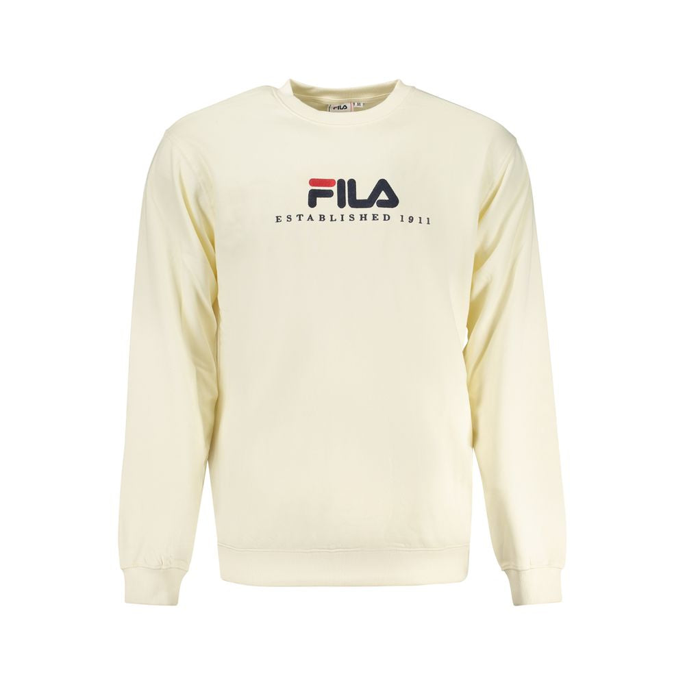Fila Beige Cotton Men Sweater Fila