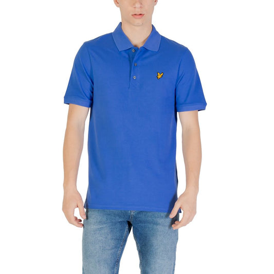 Lyle & Scott Blue Cotton Polo Shirt Lyle & Scott