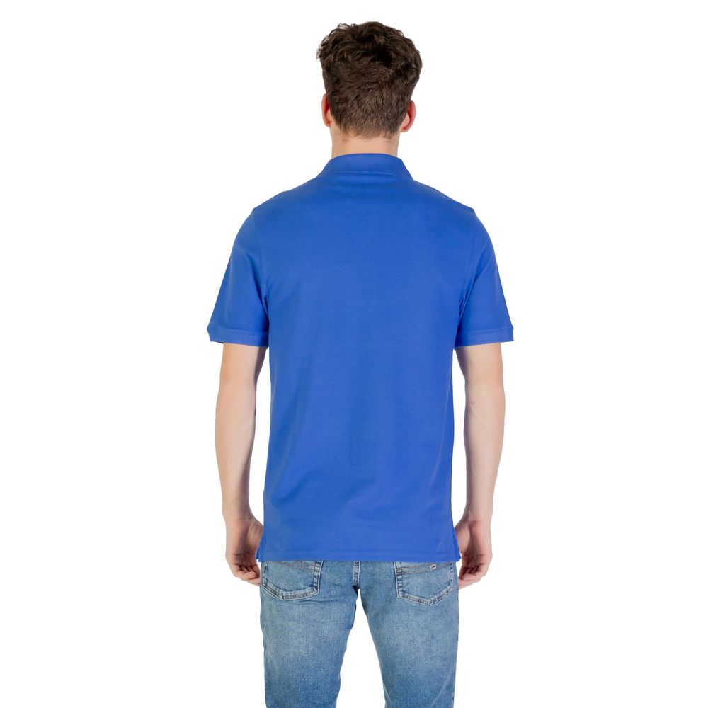 Lyle & Scott Blue Cotton Polo Shirt Lyle & Scott