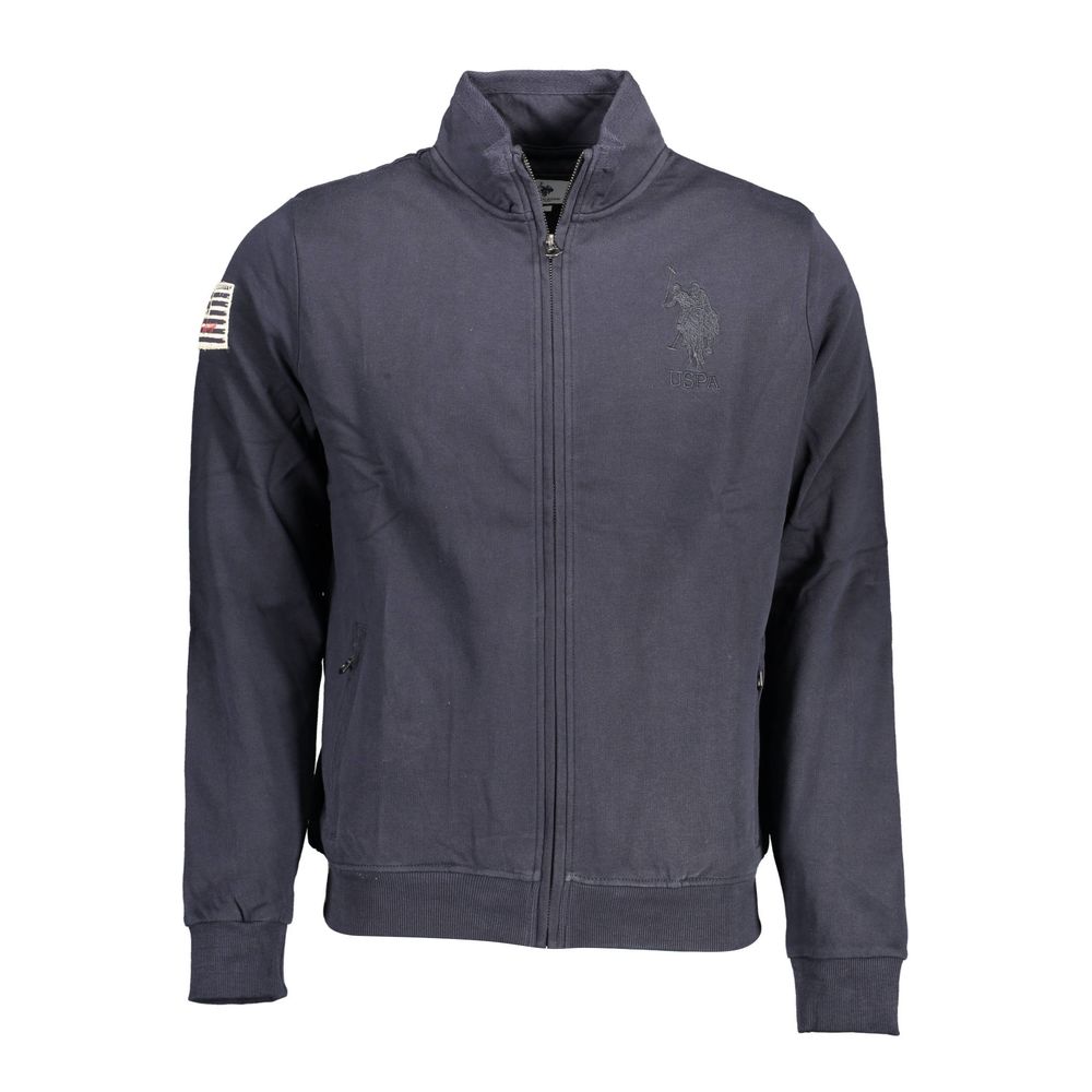 U.S. POLO ASSN. Blue Cotton Men Sweater U.S. POLO ASSN.
