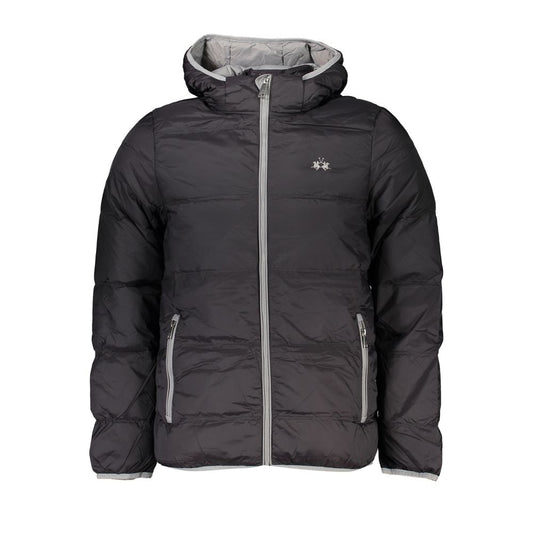 La Martina Elegant Hooded Lightweight Jacket La Martina