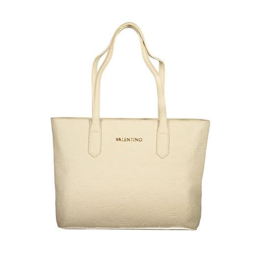 Mario Valentino Beige Polyethylene Handbag Mario Valentino