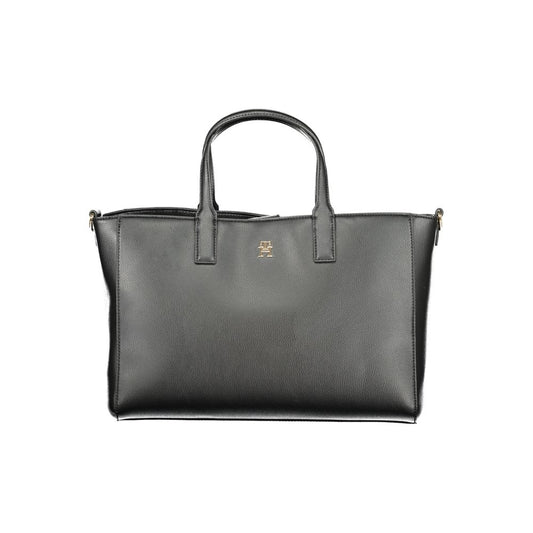 Tommy Hilfiger Black Polyester Women Handbag Tommy Hilfiger