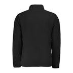 Norway 1963 black polyester men's sweater with a crew neckline and ribbed cuffs, stylish and comfortable for everyday wear.