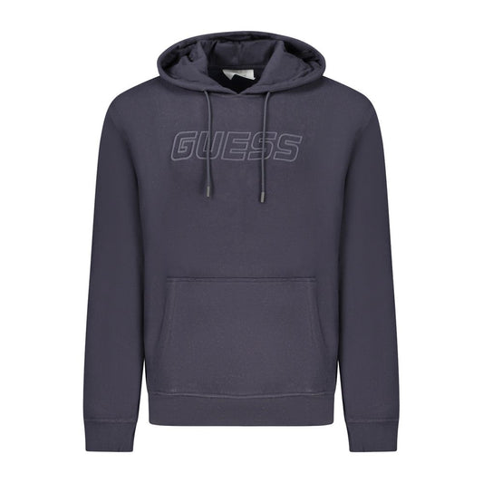 Guess Jeans Blue Cotton Men Sweater Guess Jeans