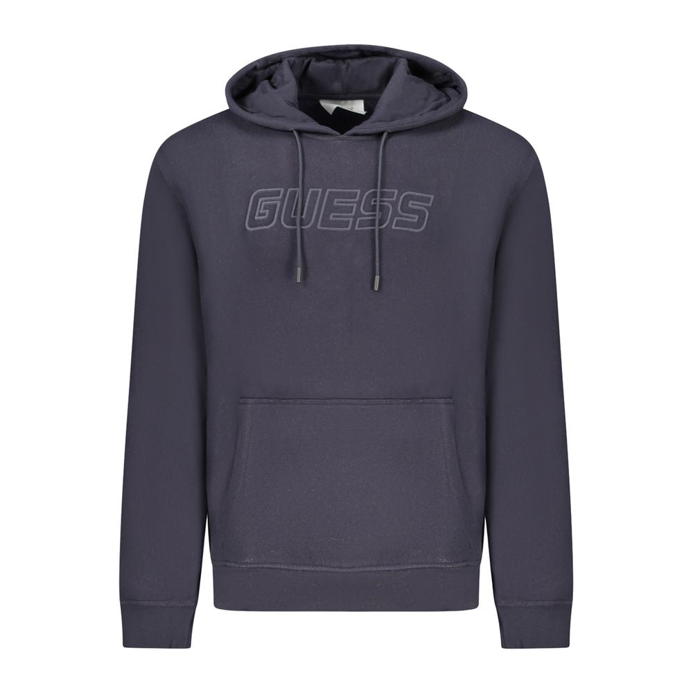 Guess Jeans Blue Cotton Men Sweater Guess Jeans