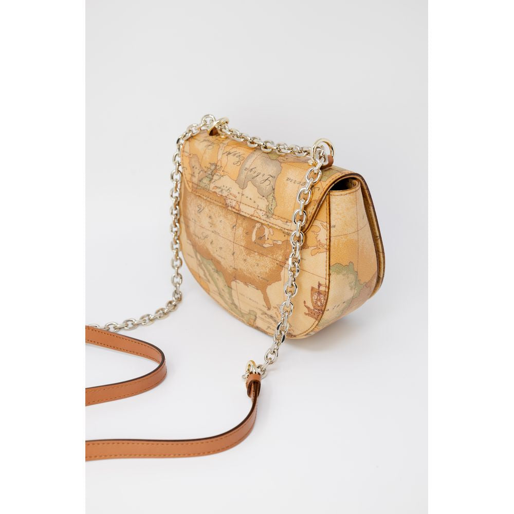 Alviero Martini Prima Classe Beige Leather Handbag Alviero Martini Prima Classe