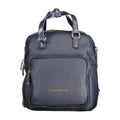 Mario Valentino Blue Polyurethane Women's Backpack - Eljoys Fashion 