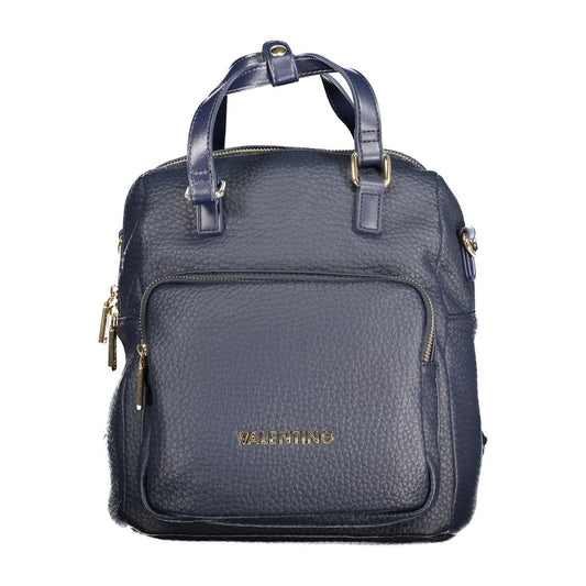 Mario Valentino Blue Polyethylene Women Backpack Mario Valentino