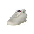 Tommy Hilfiger Bianco polyester women's sneaker with white design, casual athletic footwear, and brand logo details.