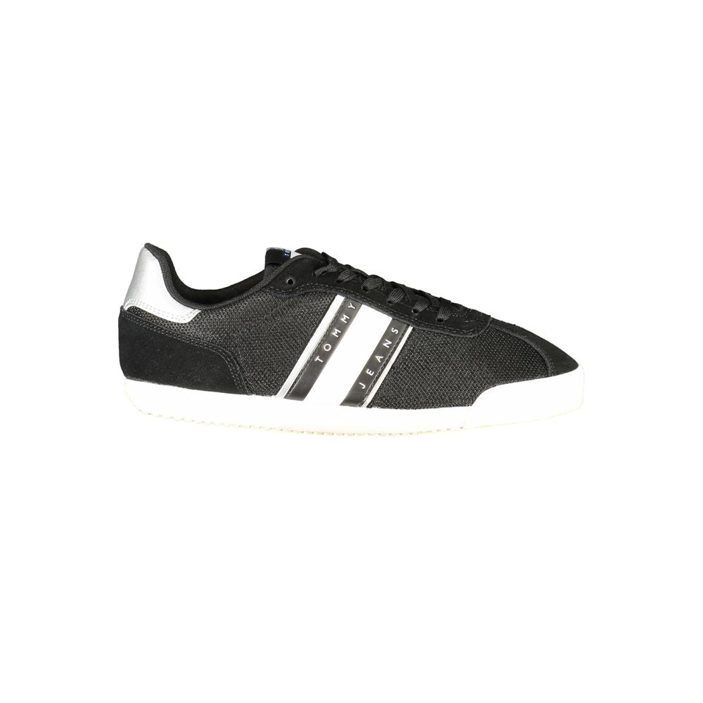 Tommy Hilfiger Nero Polyester Women Sneaker Tommy Hilfiger