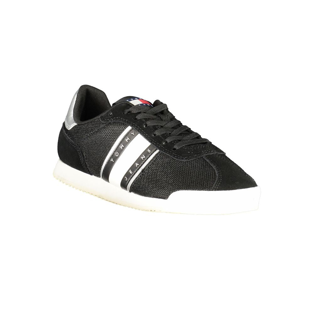 Tommy Hilfiger Nero Polyester Women Sneaker Tommy Hilfiger