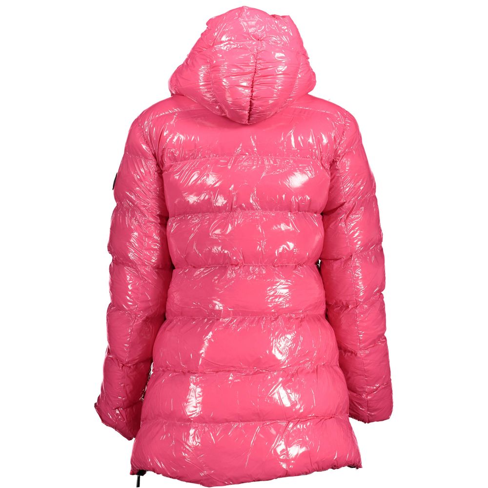U.S. POLO ASSN. Pink Polyester Women Jacket U.S. POLO ASSN.