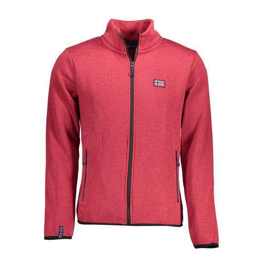 Norway 1963 Red Cotton Men Sweater Norway 1963