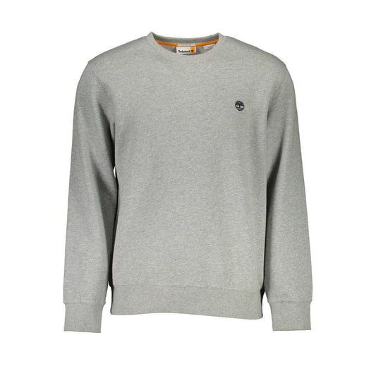 Timberland Gray Organic Cotton Men's Sweatshirt Timberland