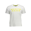 North Sails Bianco Cotton Men’s T-Shirt showing a white cotton t-shirt with a small logo on the chest.