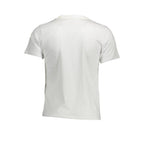 North Sails Bianco Cotton men's T-shirt featuring a classic crew neck and minimalist design, made from soft white cotton fabric.