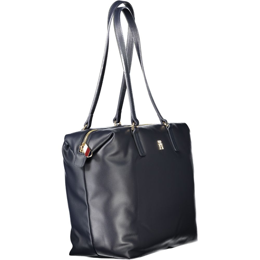 Tommy Hilfiger Blue Polyester Women Handbag Tommy Hilfiger