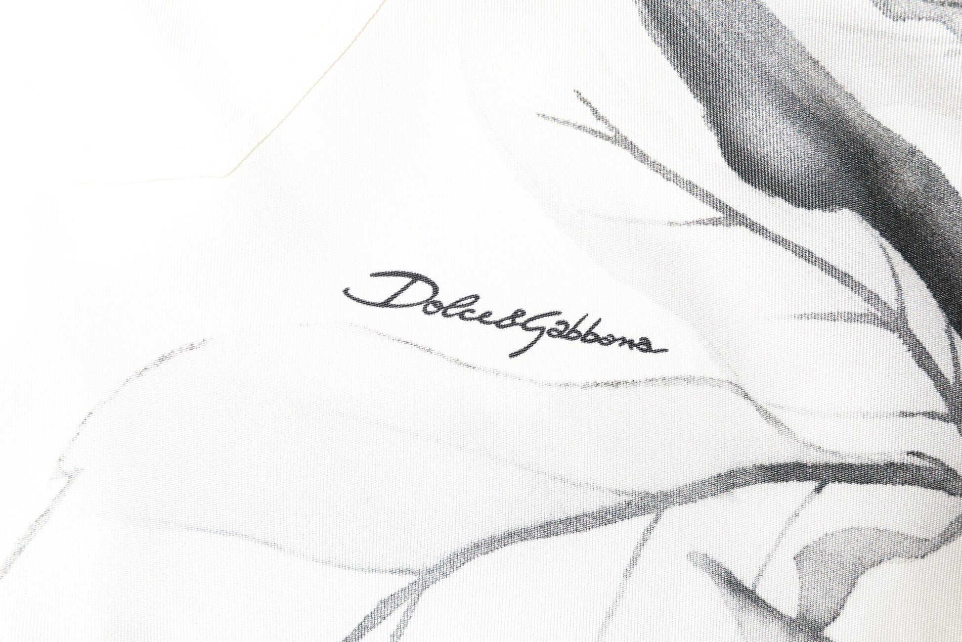 Dolce & Gabbana Ivory Silk Long Sleeves Men Casual Shirt Dolce & Gabbana