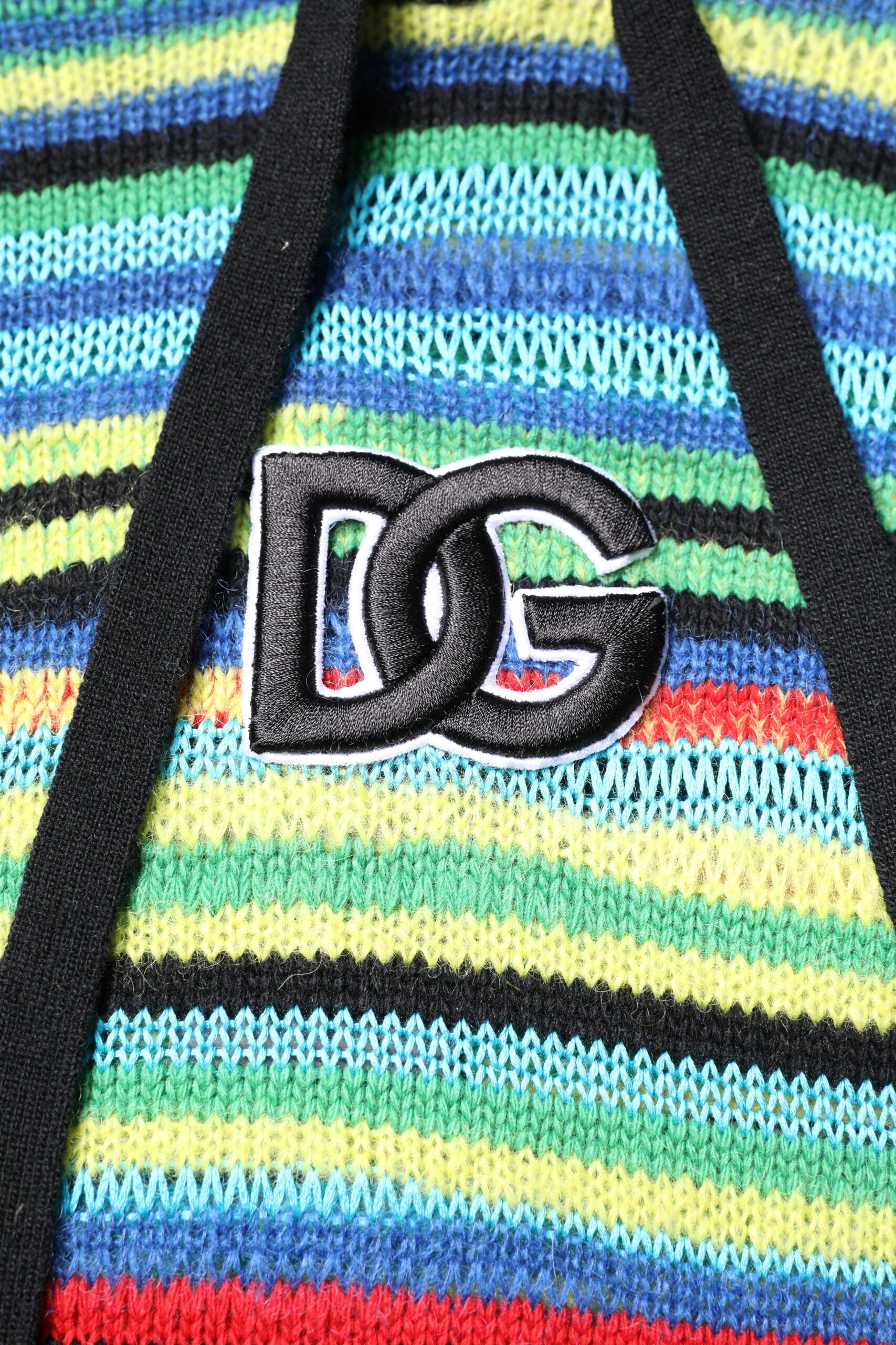 Dolce & Gabbana Multicolor Cotton Hooded Pullover Sweater Dolce & Gabbana