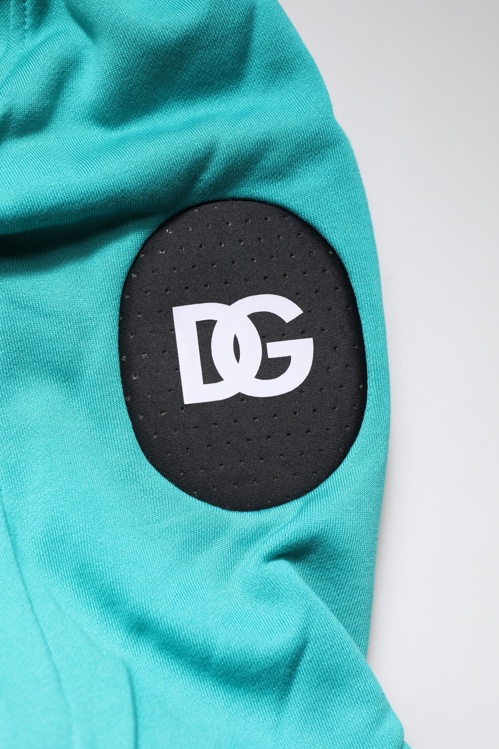 Dolce & Gabbana Green Cotton Hooded Men Sportswear Vest Sweater Dolce & Gabbana