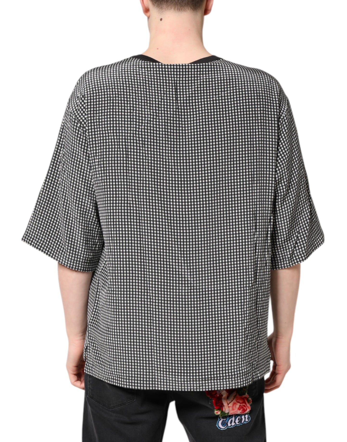 Dolce & Gabbana Black Graphic Print Short Sleeve T-shirt Dolce & Gabbana