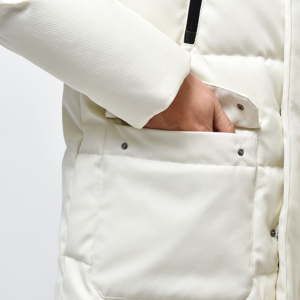 Herno White Polyester Jacket Herno
