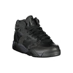 Fila Nero Poliuretano men's sneaker with black upper and white sole, featuring sporty design and lace-up closure.