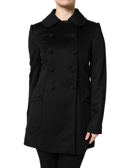 Dolce & Gabbana Black Wool Sartoria Italiano Blazer Jacket Dolce & Gabbana