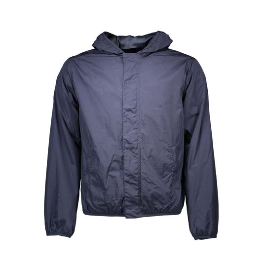 Gant Blue Nylon Men Jacket Gant