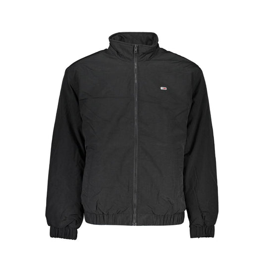 Tommy Hilfiger Black Polyester Men Jacket Tommy Hilfiger