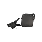 Black Calvin Klein men's shoulder bag made of Nero polyester with adjustable strap and spacious main compartment.