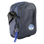 Blue North Sails polyester men's shoulder bag with adjustable strap and multiple compartments, stylish and functional accessory.