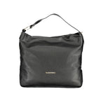 Mario Valentino Nero Donna bag made of polyurethane with sleek design and top handle, suitable for stylish everyday use.