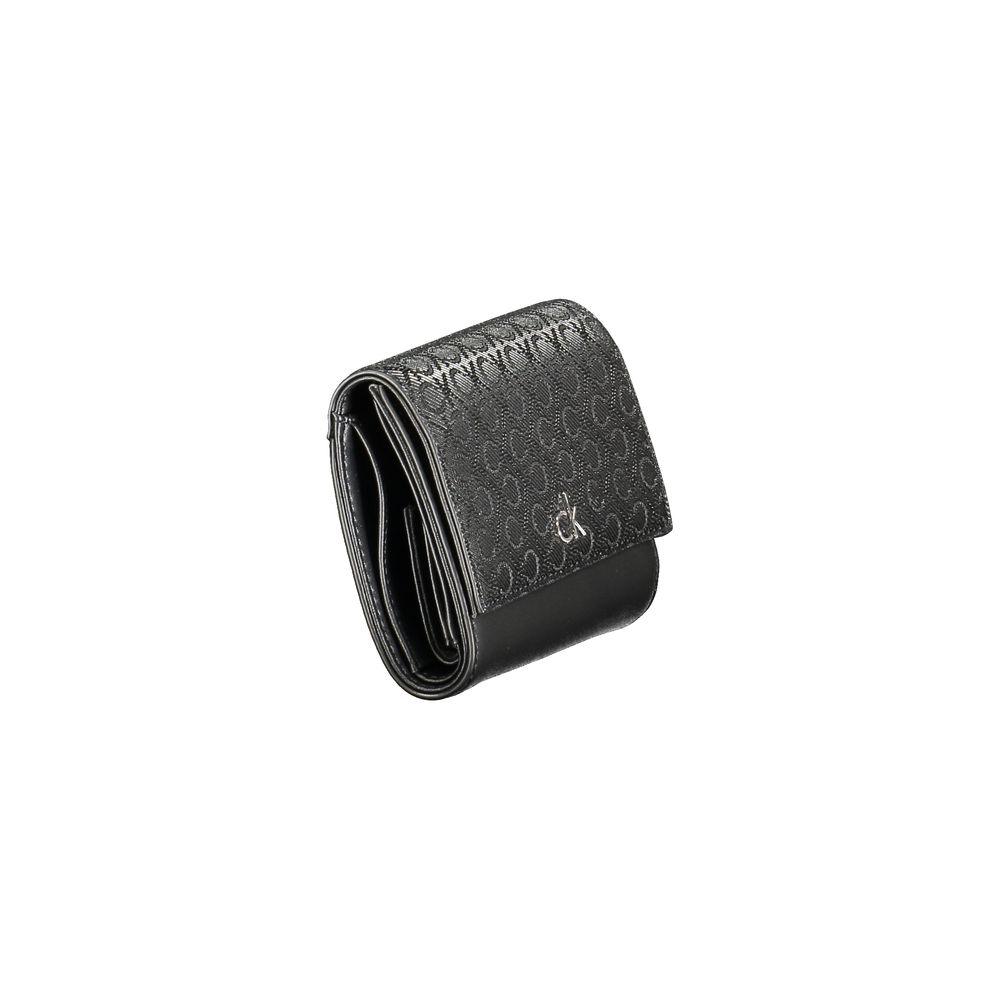 Calvin Klein Black Polyester Women Wallet Calvin Klein
