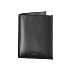 Calvin Klein Nero leather men's wallet with multiple card slots and sleek design, showcasing premium craftsmanship.